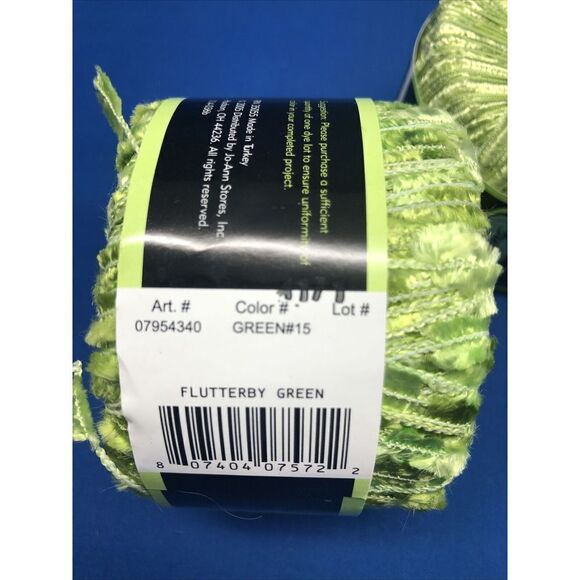 Sensations Embellishments Collection Fantasy green #9 And Flutterby green #15 2o - Picture 3 of 8